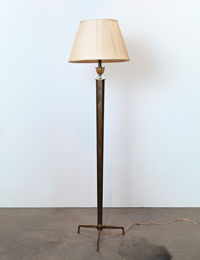 Jules Leleu floor lamp by Asselbur from Villa Medy Roc, Cap d'Antibes 08