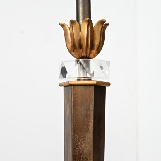 Jules Leleu floor lamp by Asselbur from Villa Medy Roc, Cap d'Antibes 09