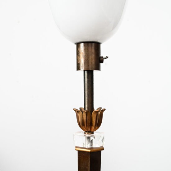 Jules Leleu floor lamp by Asselbur from Villa Medy Roc, Cap d'Antibes 11