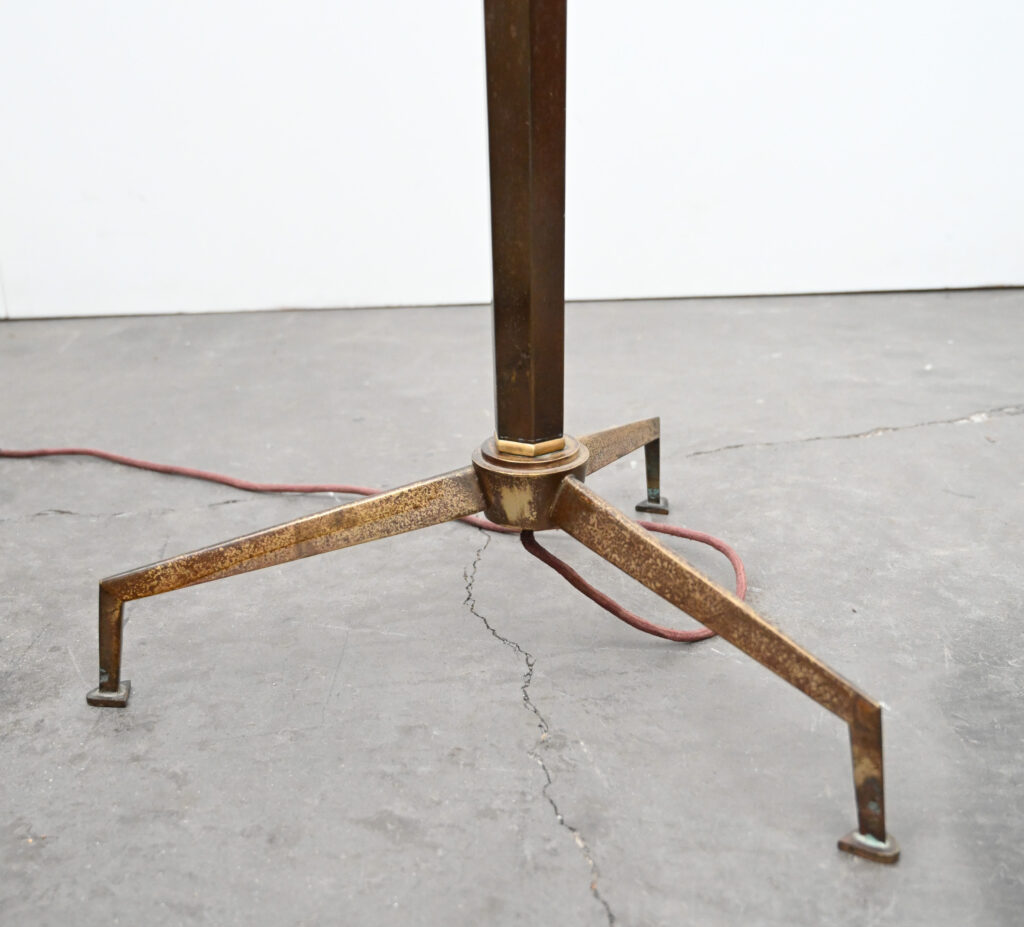 Jules Leleu floor lamp by Asselbur from Villa Medy Roc, Cap d'Antibes 12