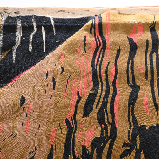 Rayon Ecarlate abstract tapestry by Maurice André 05