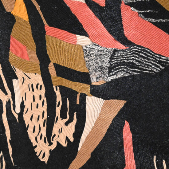 Rayon Ecarlate abstract tapestry by Maurice André 09