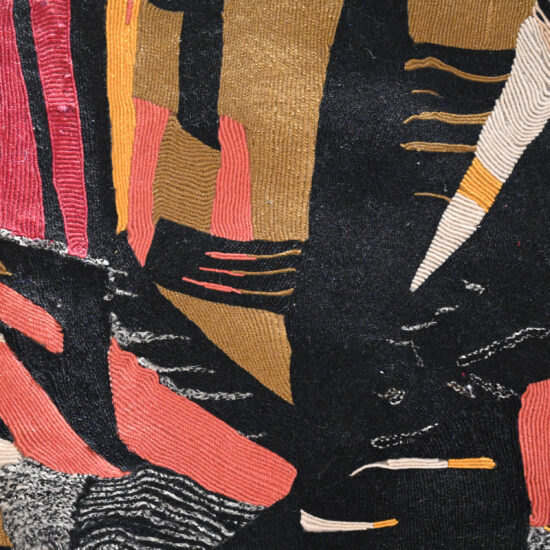 Rayon Ecarlate abstract tapestry by Maurice André 10