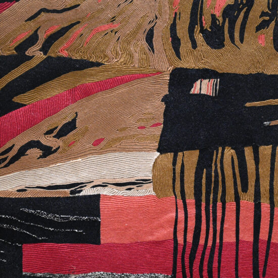 Rayon Ecarlate abstract tapestry by Maurice André 11