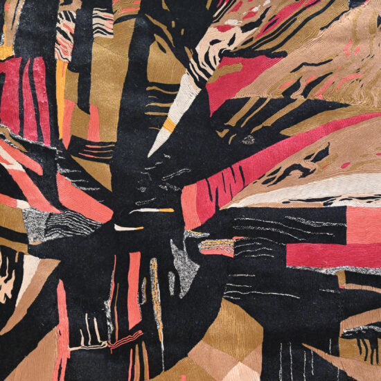 Rayon Ecarlate abstract tapestry by Maurice André 12