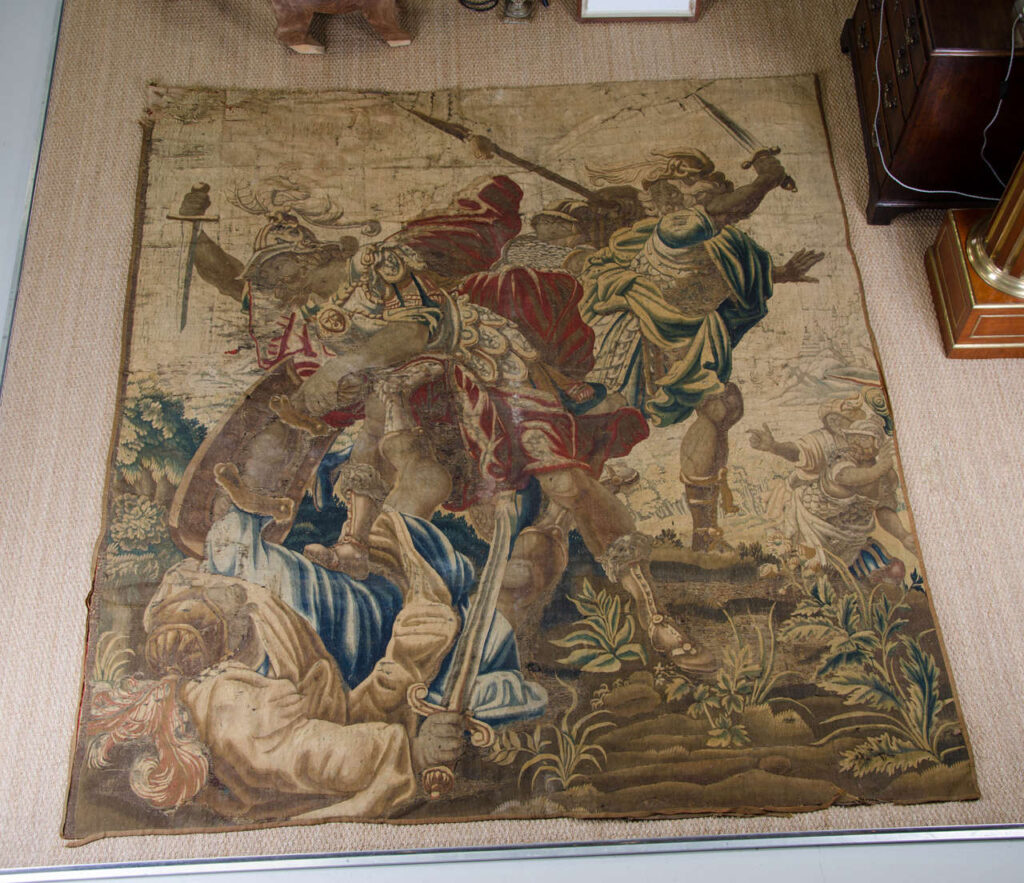 17th Century Flemish Battle Scene Fragment