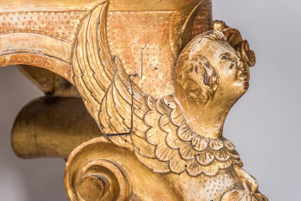 Baroque style Italian hall table-4