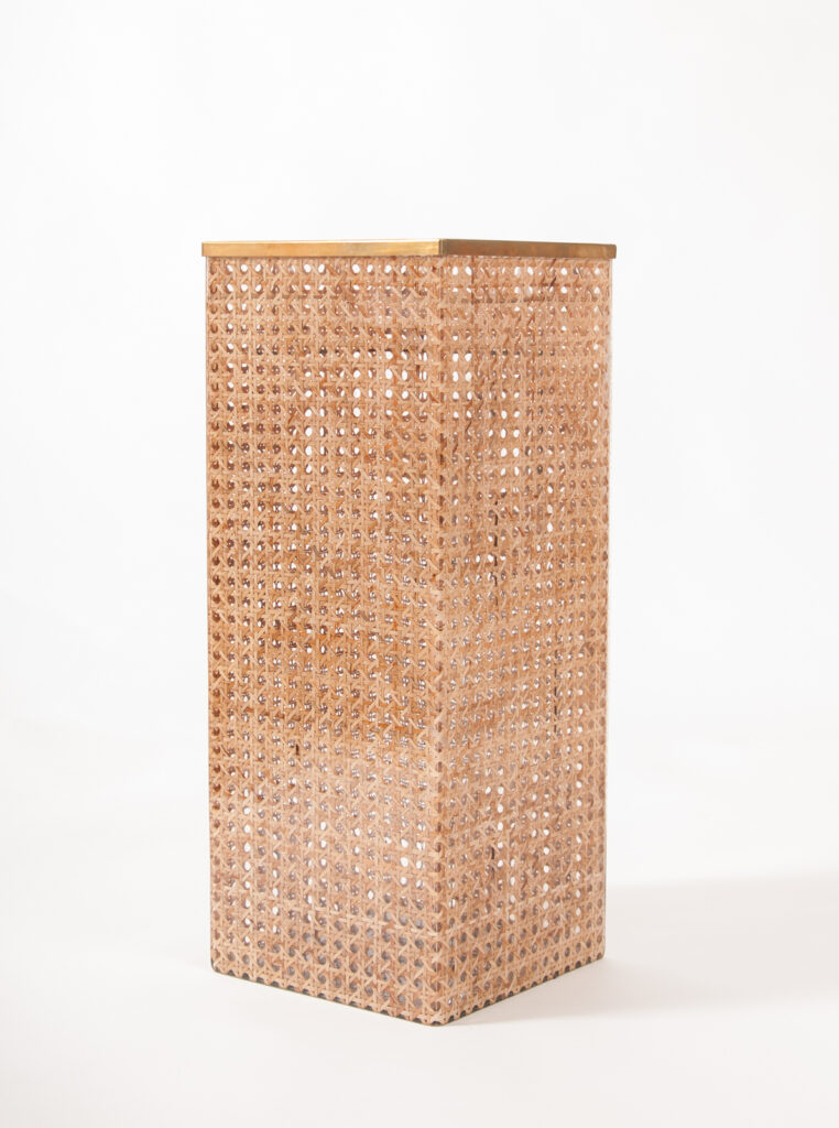 Christian Dior home lucite and cane umbrella holder-1