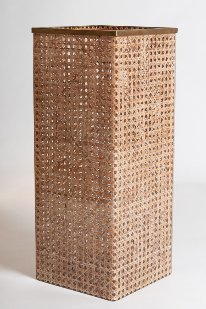 Christian Dior home lucite and cane umbrella holder-4