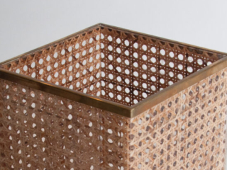 Christian Dior home lucite and cane umbrella holder-6