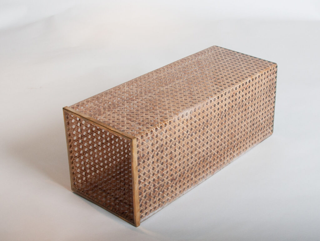 Christian Dior home lucite and cane umbrella holder-7