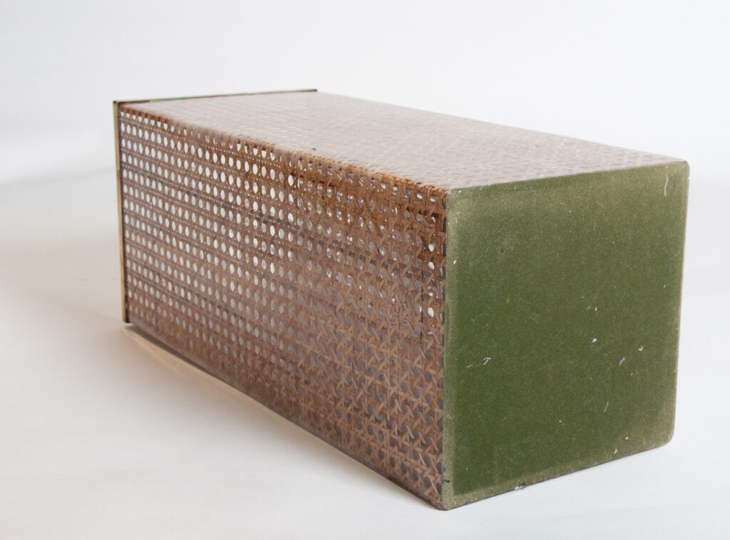 Christian Dior home lucite and cane umbrella holder-8