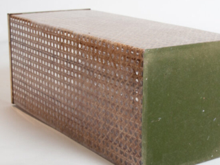 Christian Dior home lucite and cane umbrella holder-8