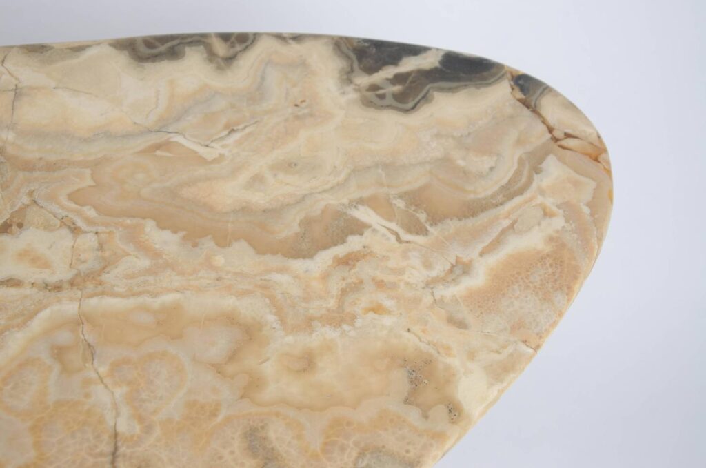 Italian Mid-Century Low Table with Marble Top5