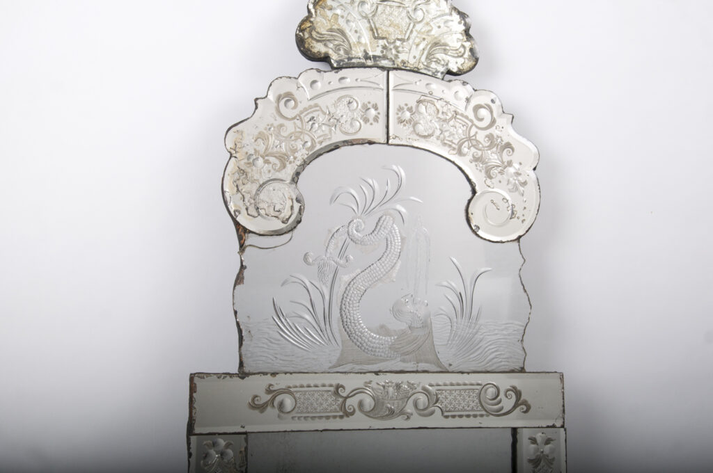 Italian cut glass mirror - 2.jpg