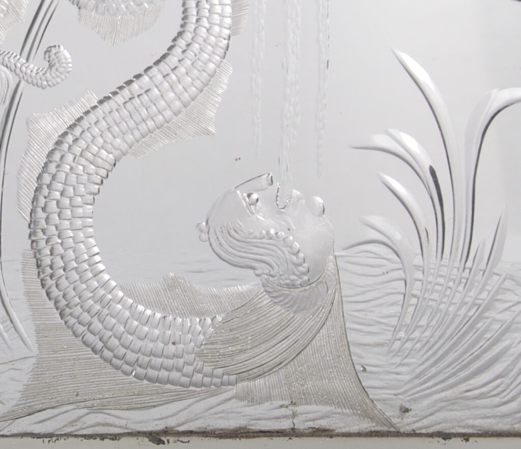 Italian cut glass mirror - 3.jpg