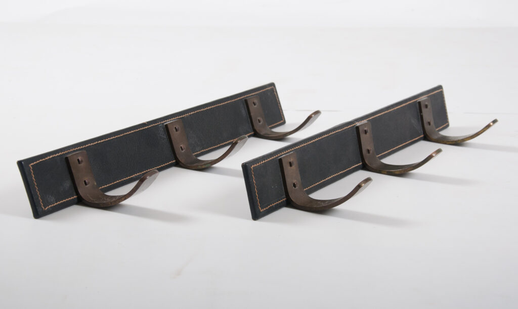 Jacques Adnet style coat hooks-3