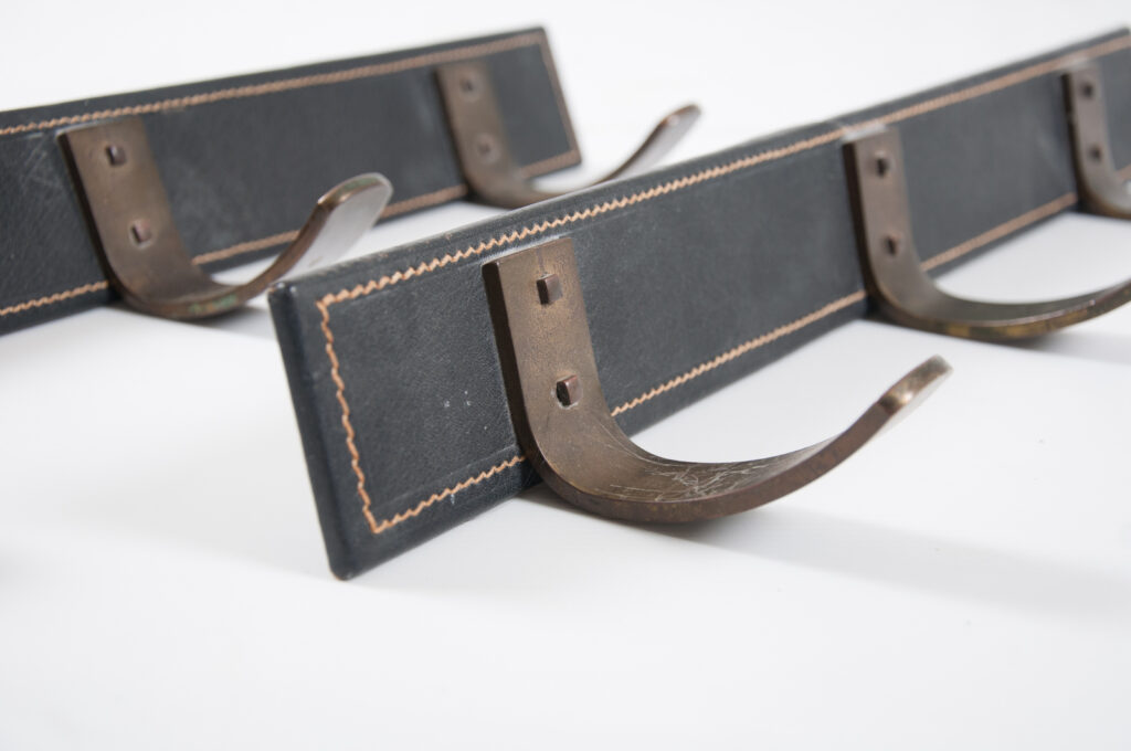 Jacques Adnet style coat hooks-4