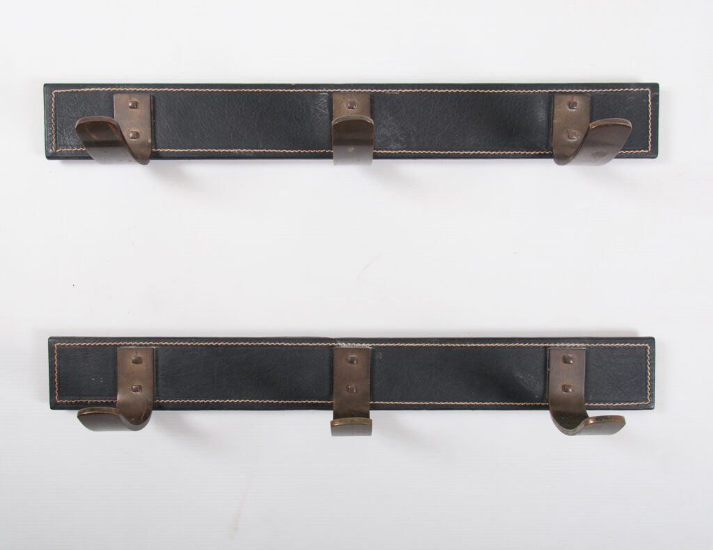 Jacques Adnet style coat hooks-5