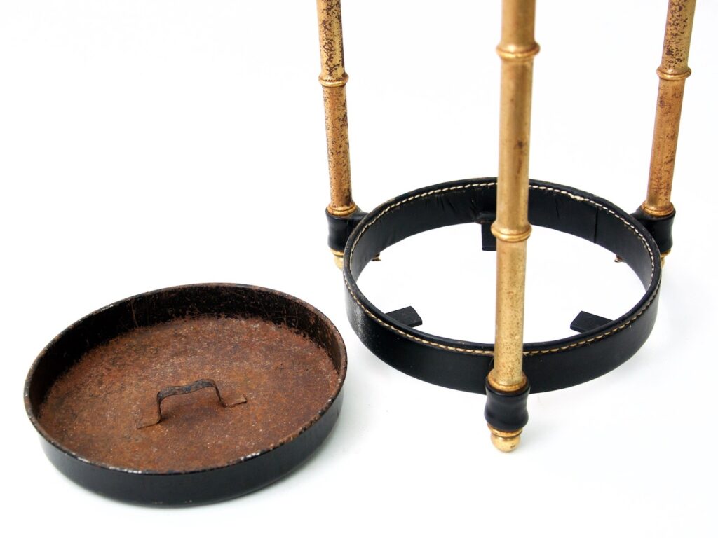 Jaques Adnet umbrella stand 4 Jaques Adnet umbrella stand 4