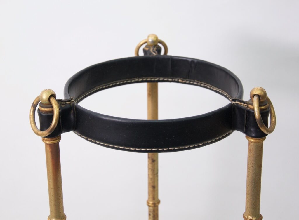 Jaques Adnet umbrella stand 6 Jaques Adnet umbrella stand 6