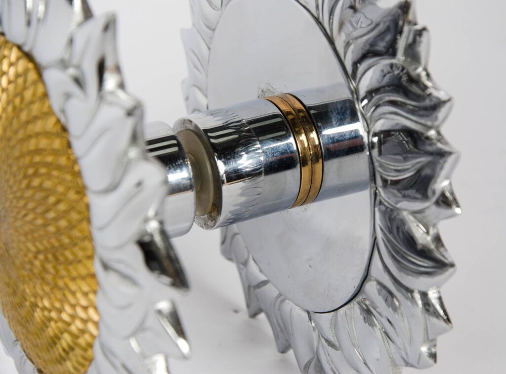 Large Double-Sided Sunflower Shape Door Handle by Chrystiane Charles7