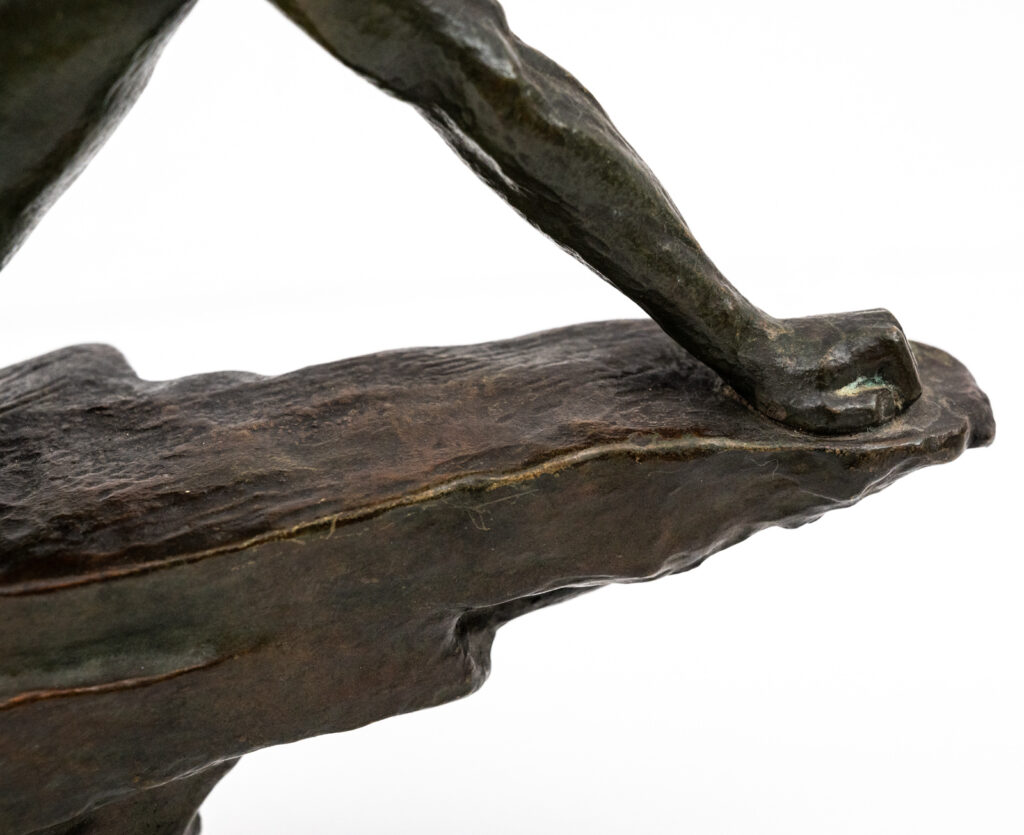 Le-Penseur-patinated-bronze-figure-by-Pierre-Le-Faguays6