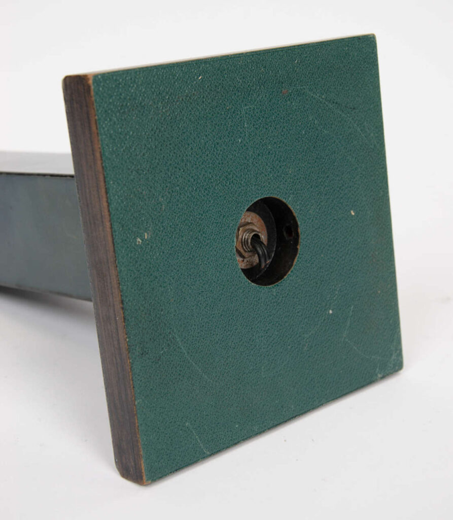 Leather Table Lamp in the Manner of Paul Dupré-Lafon5