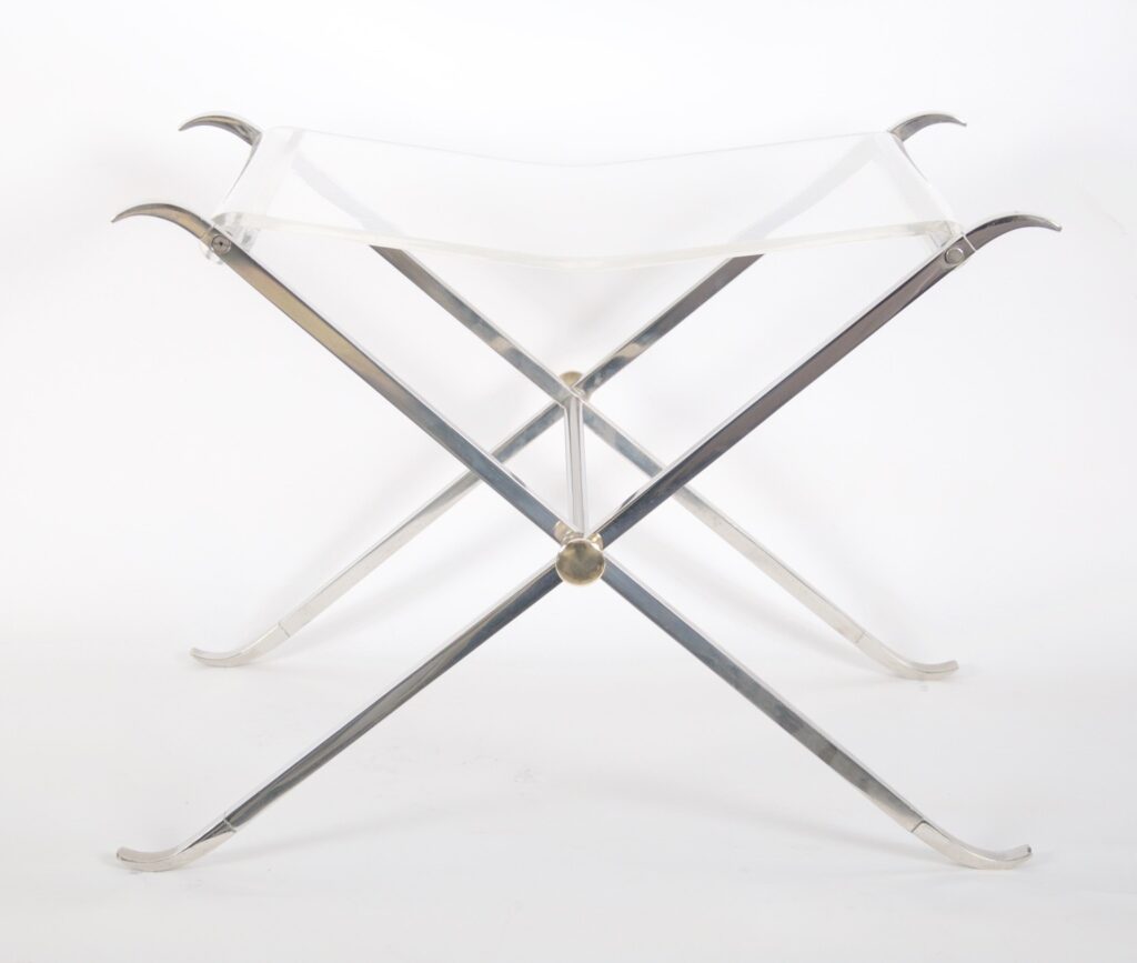 Maison Charles folding stool 1 Maison Charles folding stool 1