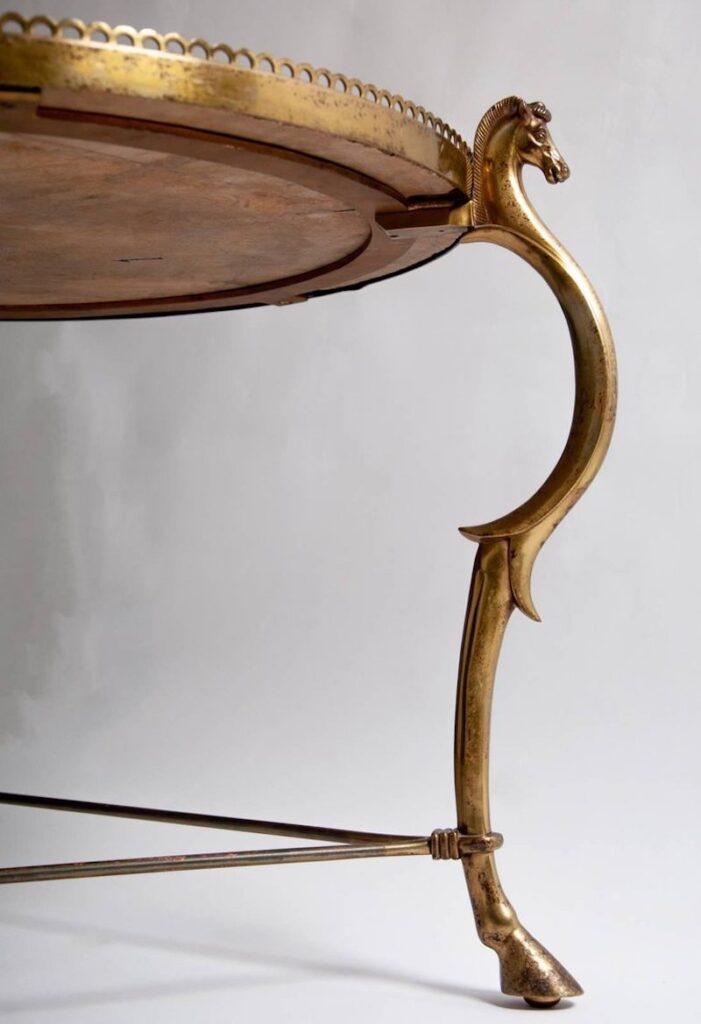 Maison_Bagues_bronze_circular_low_table_with_marble_top_4_master