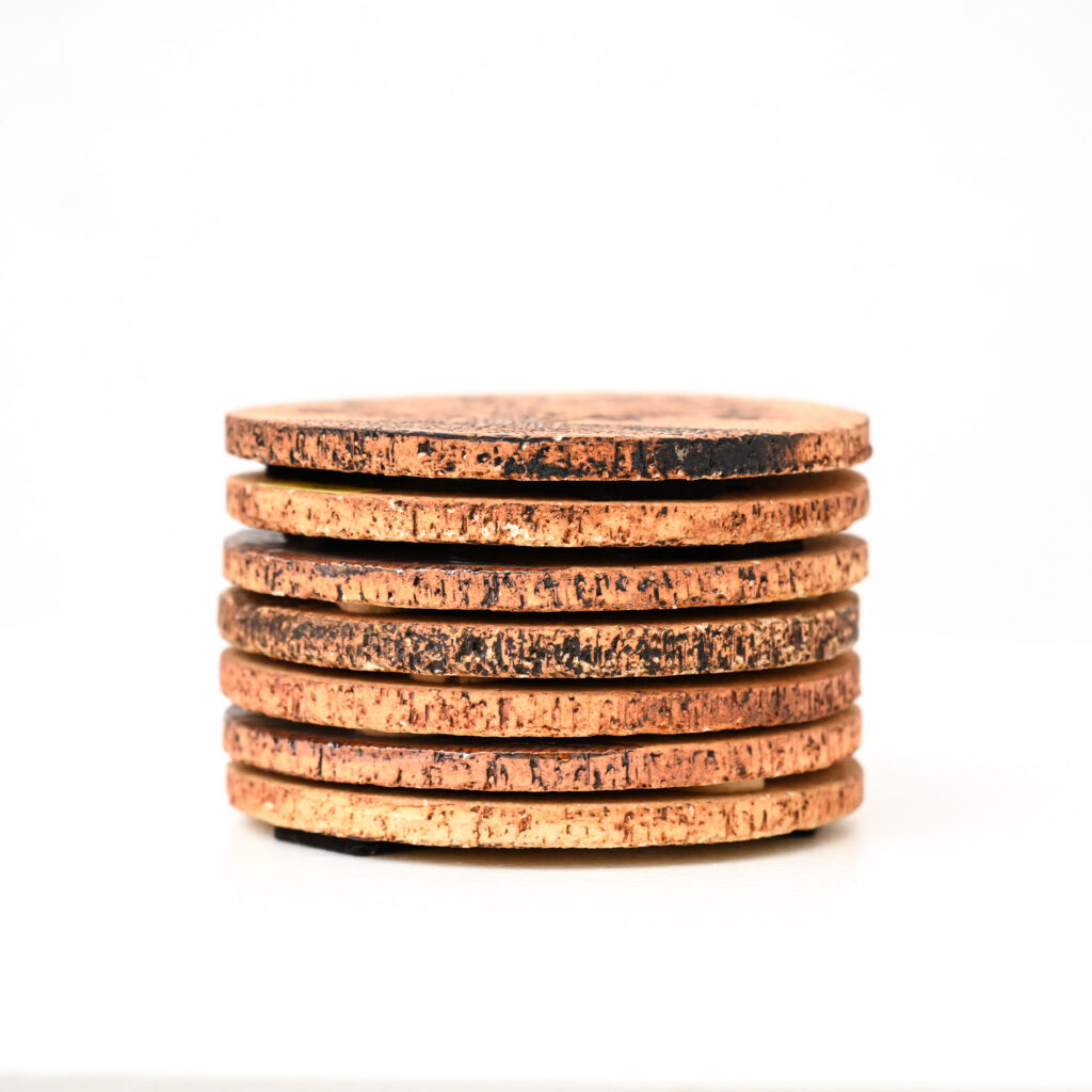 Matched-set-of-7-Roger-Capron-coasters-14