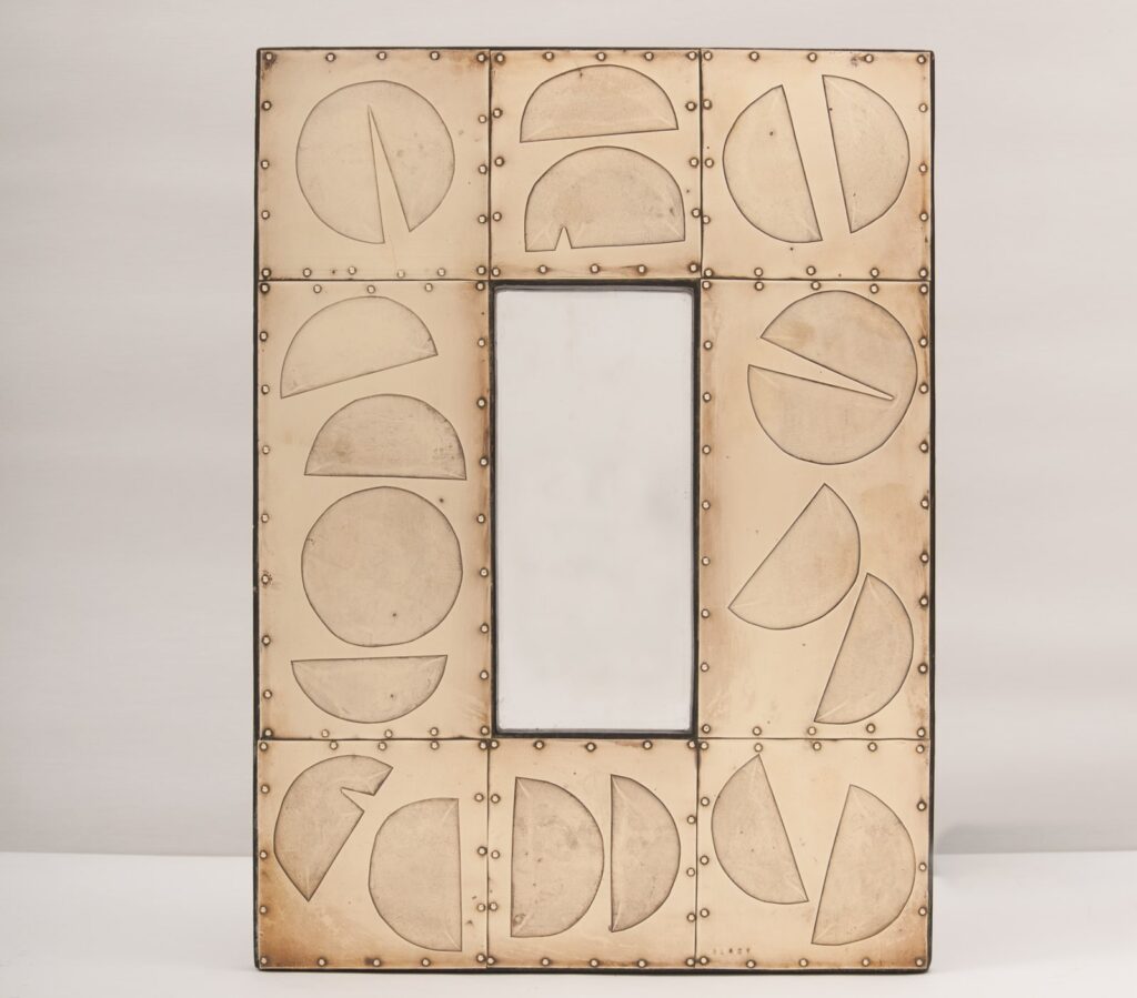 Mid century brass mirror by Blazy-7