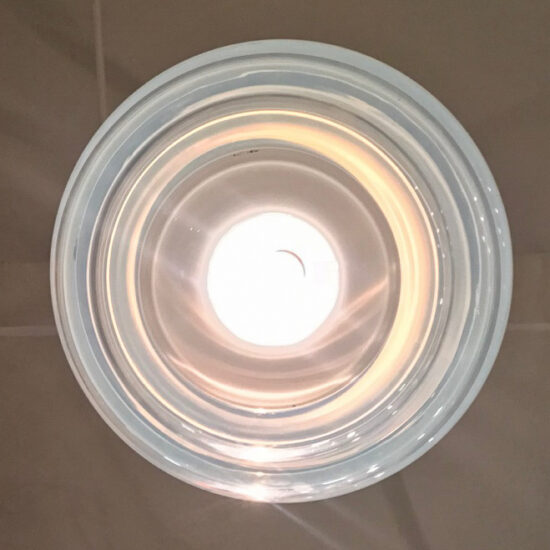 Murano chandelier hanging pendant for Mazzega by Carlo Nason-1