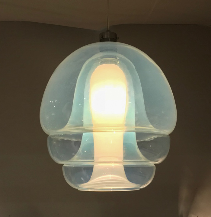 Murano chandelier hanging pendant for Mazzega by Carlo Nason-3 Murano chandelier hanging pendant for Mazzega by Carlo Nason-3