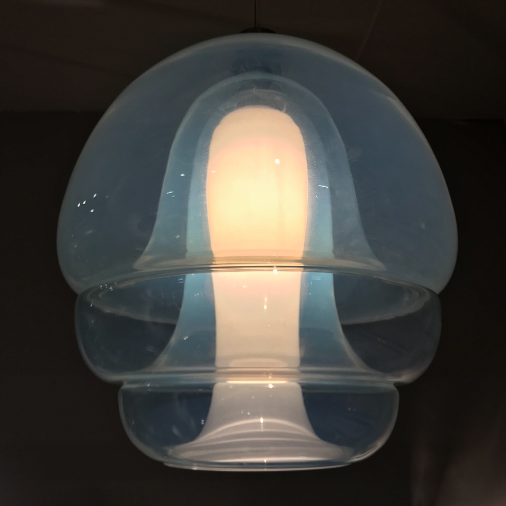 Murano chandelier hanging pendant for Mazzega by Carlo Nason-4 Murano chandelier hanging pendant for Mazzega by Carlo Nason-4