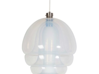 Murano chandelier hanging pendant for Mazzega by Carlo Nason