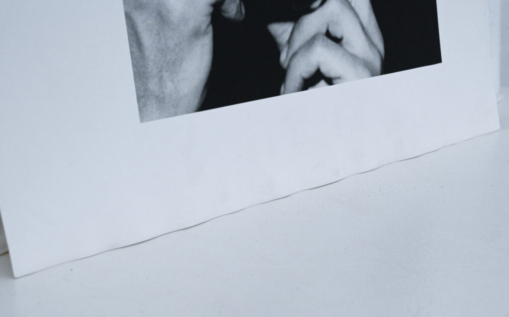 Original photograph of Cameron Alborzian by Karl Lagerfeld