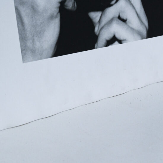 Original photograph of Cameron Alborzian by Karl Lagerfeld