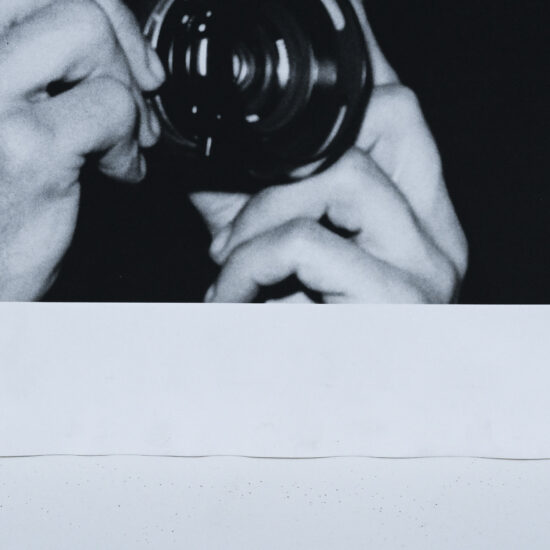 Original photograph of Cameron Alborzian by Karl Lagerfeld