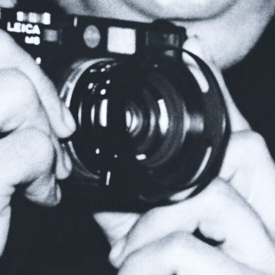 Original photograph of Cameron Alborzian by Karl Lagerfeld