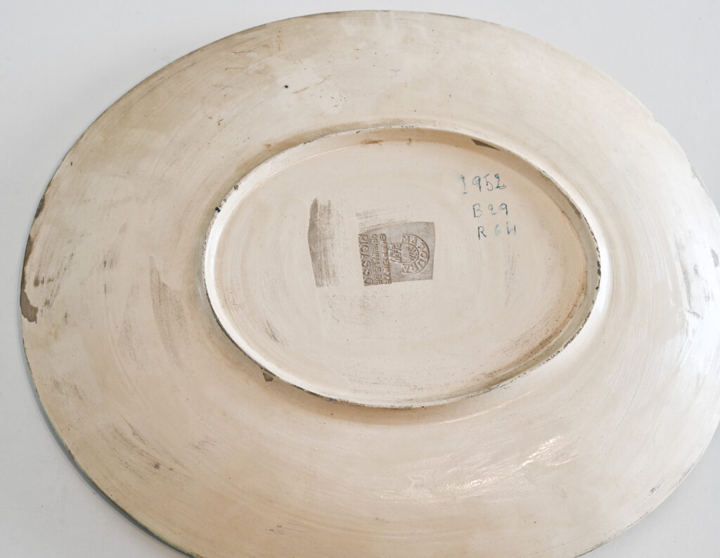 Pablo-Picasso-plat-ovale-Poisson-Chine-by-Madoura-12 Pablo-Picasso-plat-ovale-Poisson-Chine-by-Madoura-12