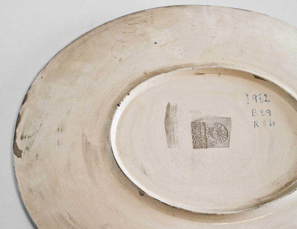 Pablo-Picasso-plat-ovale-Poisson-Chine-by-Madoura-13 Pablo-Picasso-plat-ovale-Poisson-Chine-by-Madoura-13