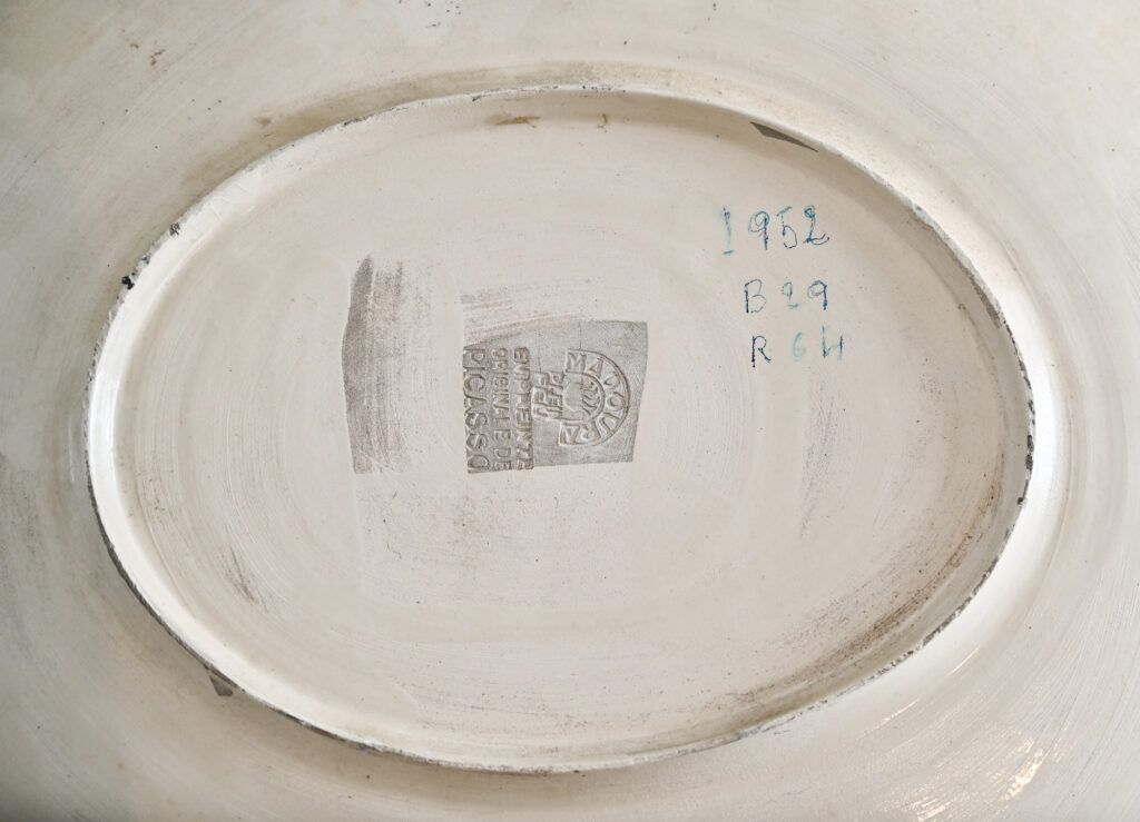 Pablo-Picasso-plat-ovale-Poisson-Chine-by-Madoura-16 Pablo-Picasso-plat-ovale-Poisson-Chine-by-Madoura-16