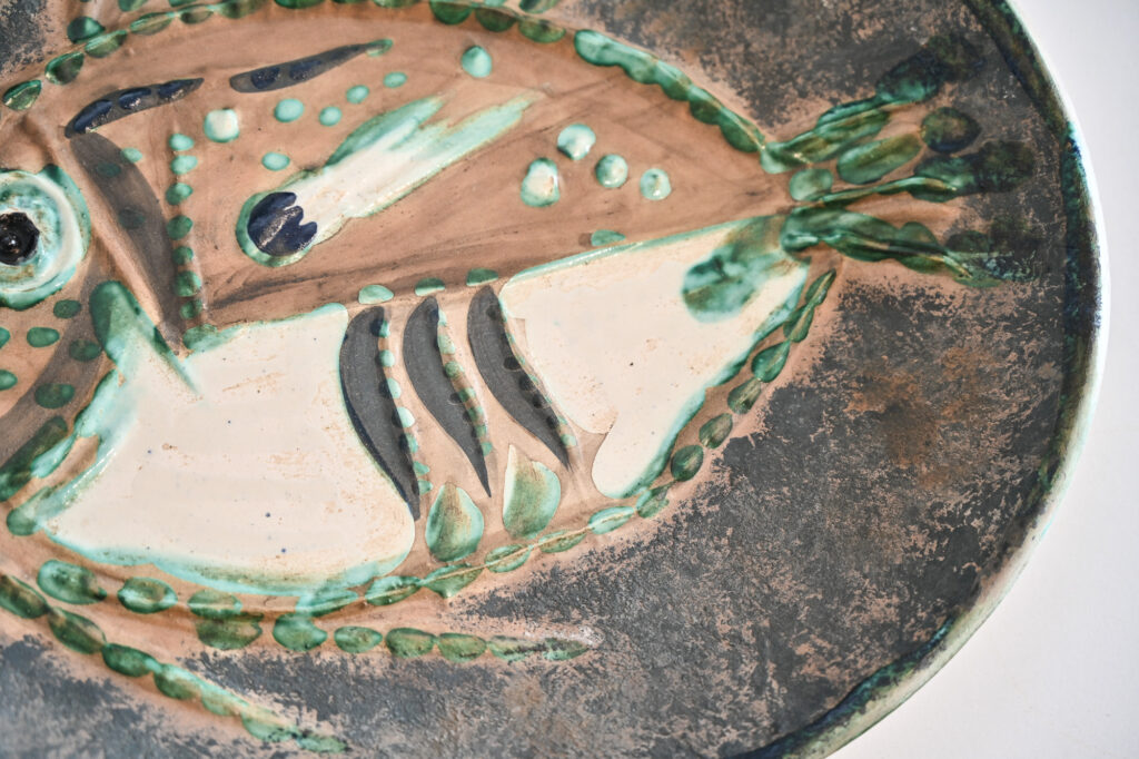 Pablo-Picasso-plat-ovale-Poisson-Chine-by-Madoura-27 Pablo-Picasso-plat-ovale-Poisson-Chine-by-Madoura-27