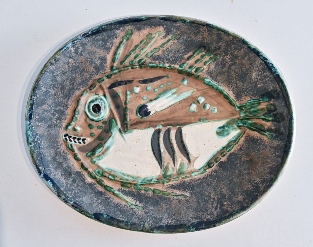 Pablo-Picasso-plat-ovale-Poisson-Chine-by-Madoura-29 Pablo-Picasso-plat-ovale-Poisson-Chine-by-Madoura-29