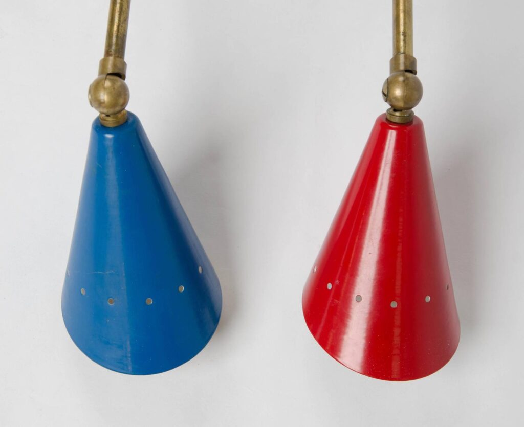 Pair of Articulated Italian Wall Sconces3