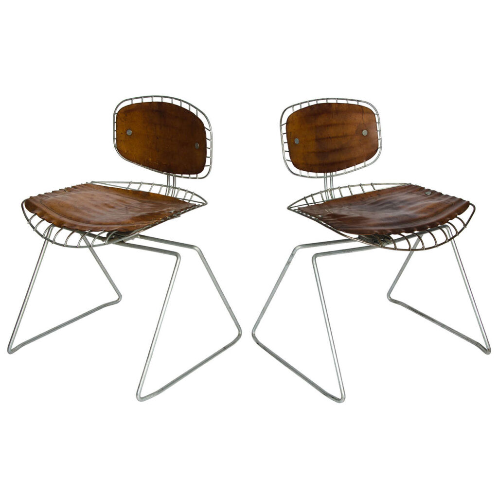 Pair of Beaubourg chairs