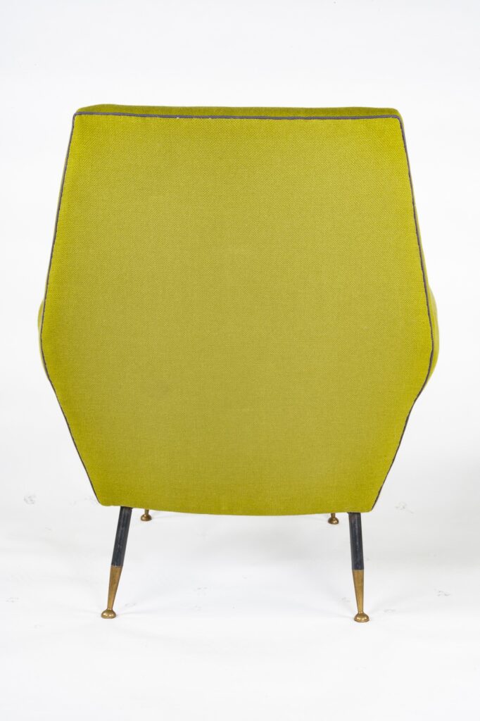 Pair of Gigi Radice Italian armchairs1