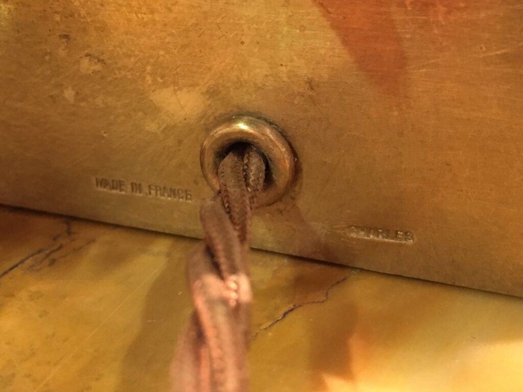 Pair of Maison Charles Fougere table lamps-5