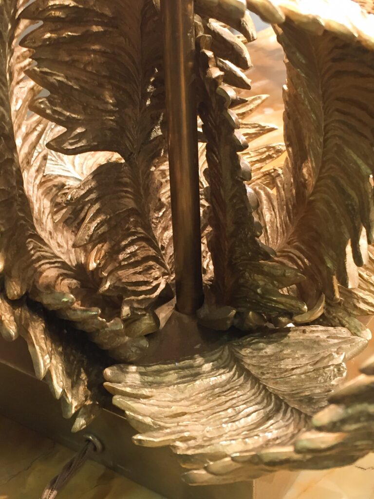 Pair of Maison Charles Fougere table lamps-6